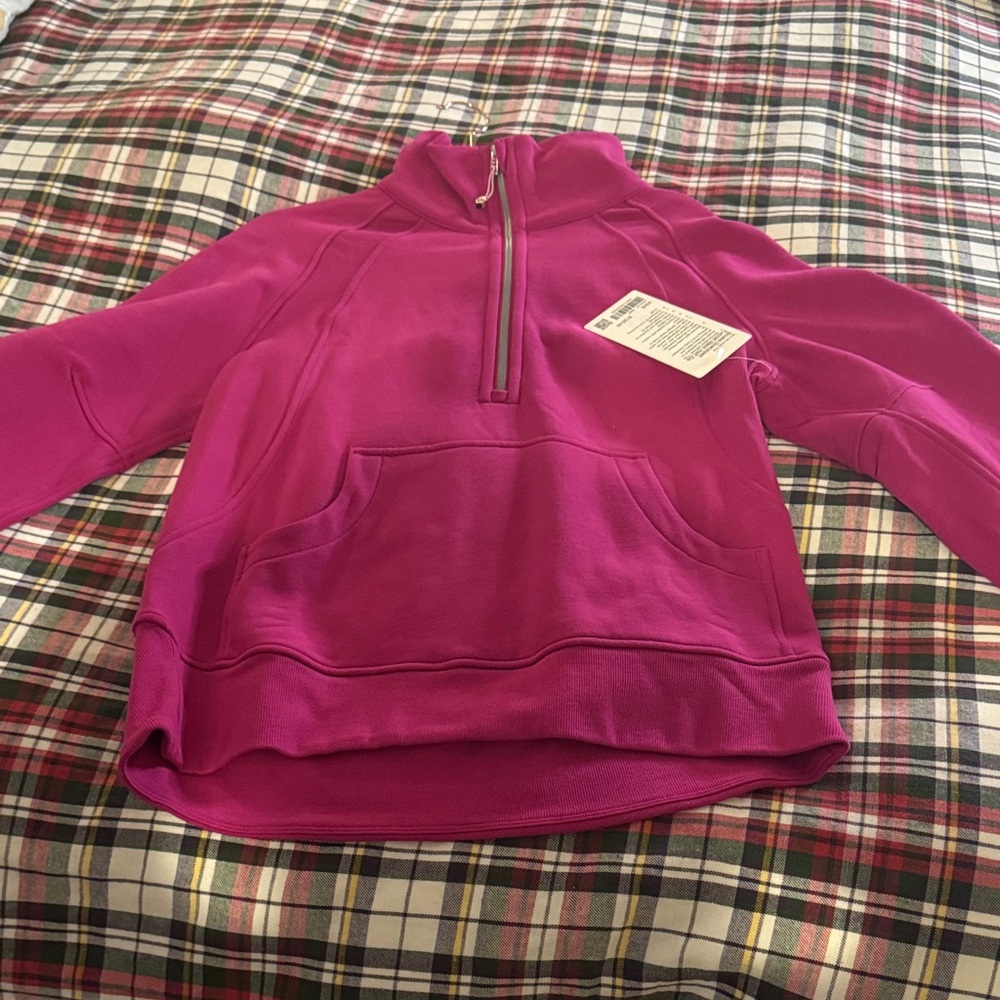 Lululemon Scuba oversized half zip